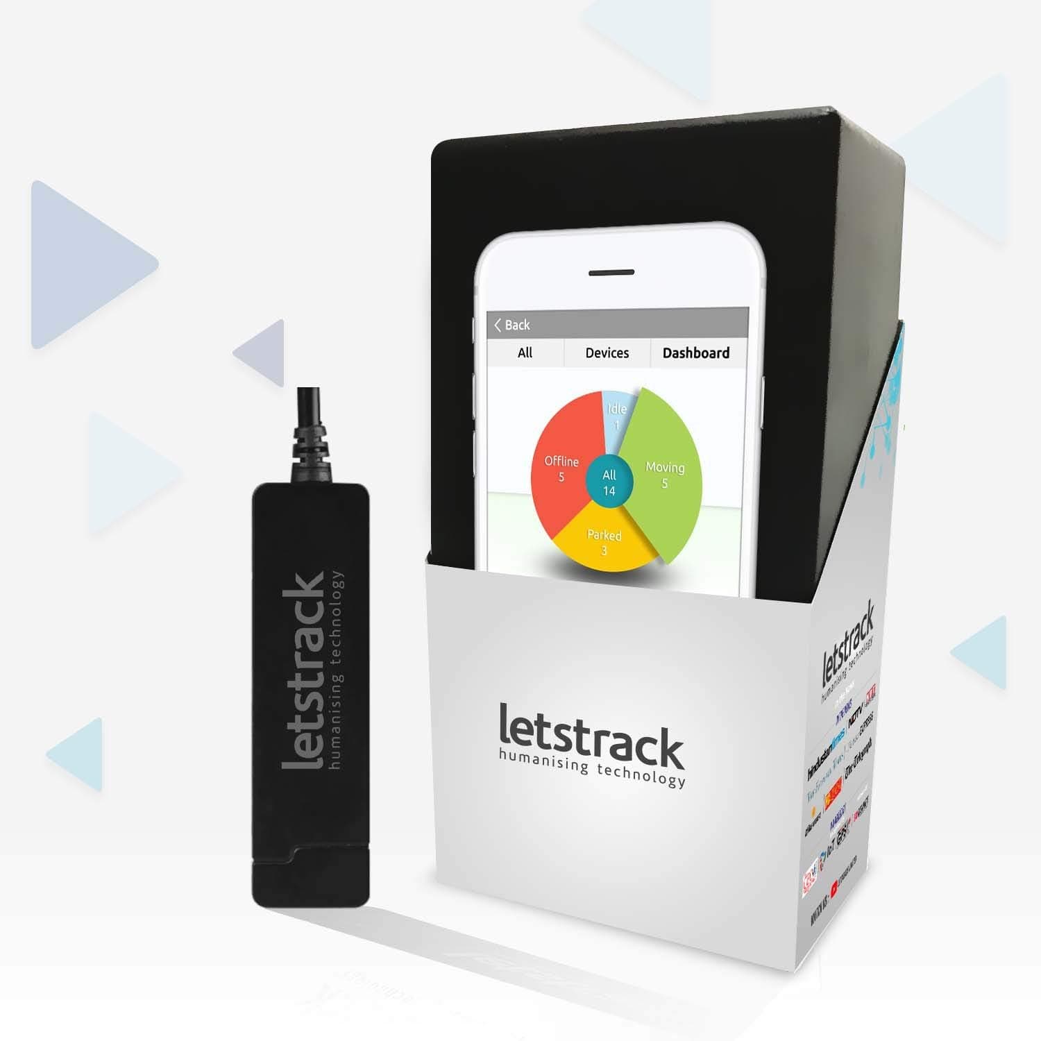 Letstrack Vehicle Security | Voice-Enabled Realtime GPS Tracking Device for 2-Wheelers, Bike, Scooty with Mobile App – Track Your Bike or Scooty Pan-India