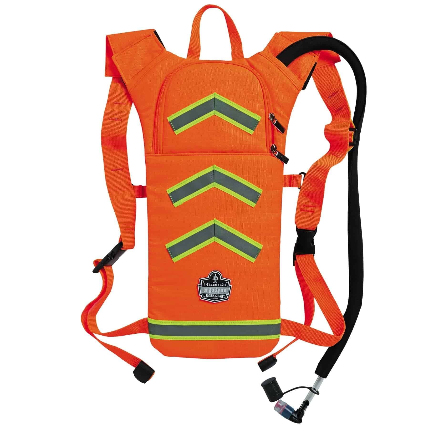 Ergodyne Chill-Its 5155HV High Visibility Low Profile Hydration Pack, Orange