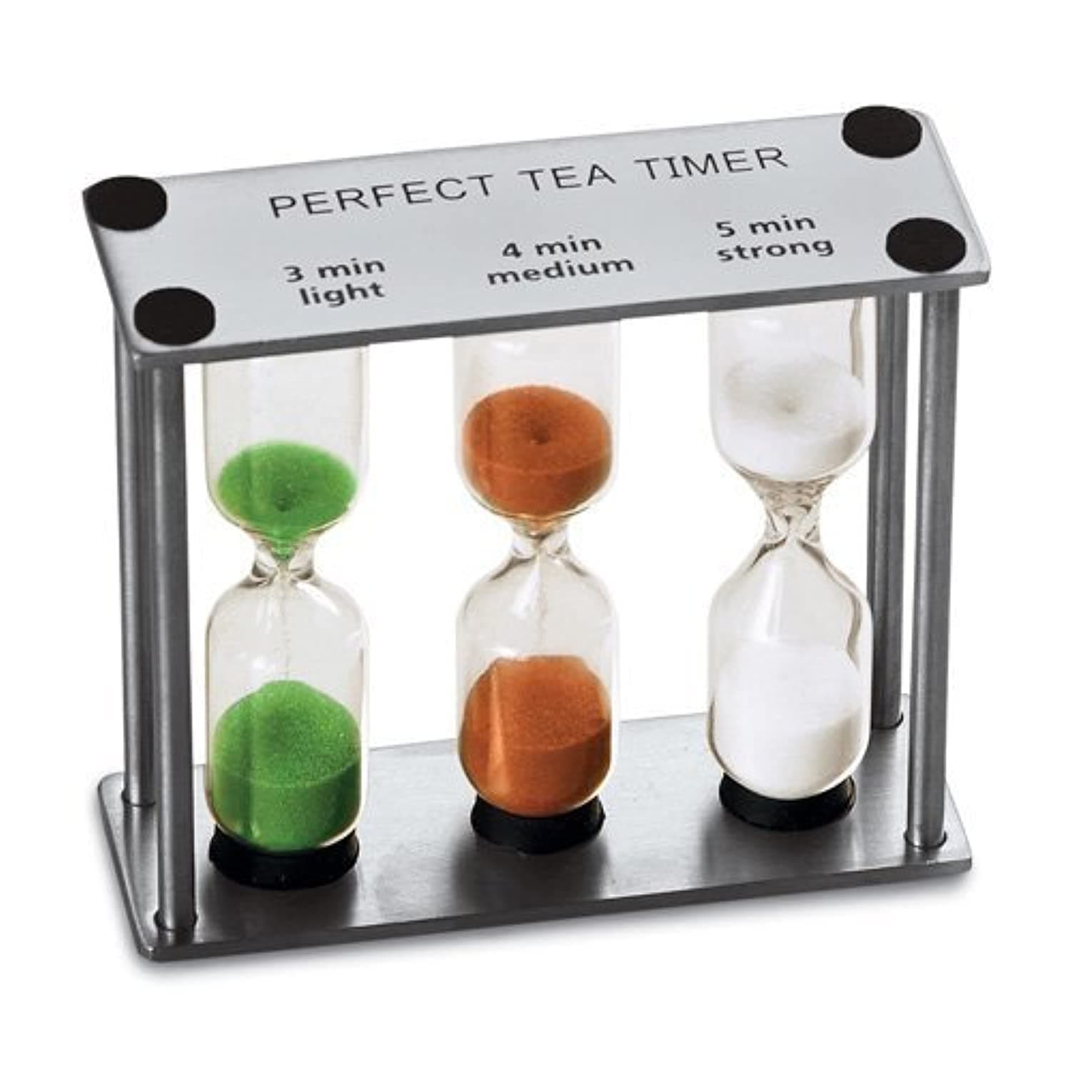 Lily's Home Perfect Tea Timer Three-In-One 3-4-5 Minute Sand Hourglass Timers by Lily's Home