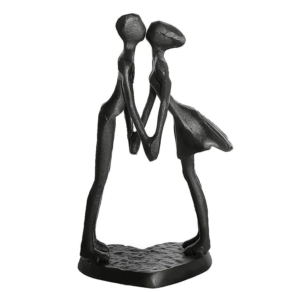 Affectionate Couple Art Iron Sculpture