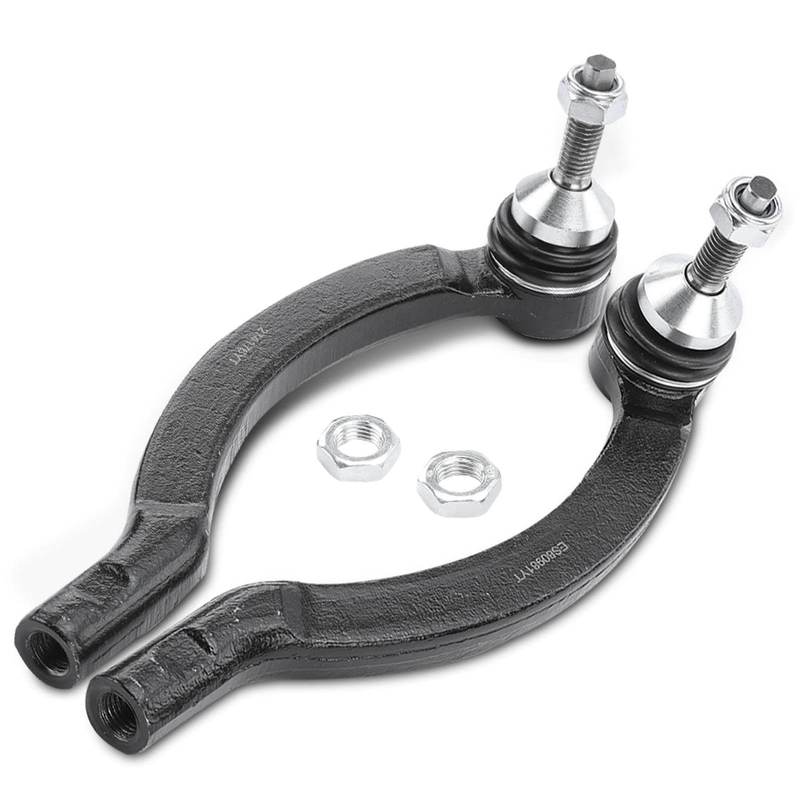 A-Premium 2Pcs Front Outer Tie Rod End Kit Compatible with Volvo S60 2001-2009, S80 2000-2006, V70 2001-2007