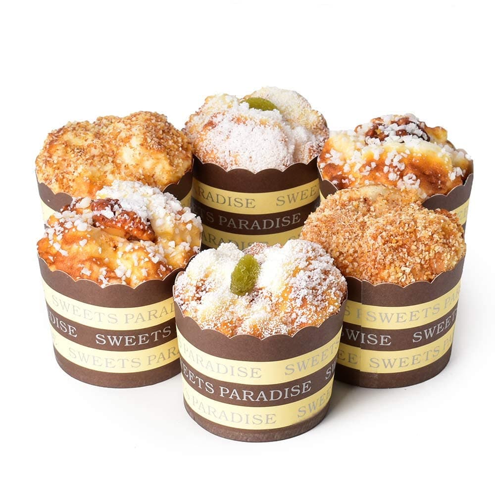 R.Flower 6 PCS Simulation Sprinkle Artificial Food Cake Kitchen Toy Decoration Fake Cupcake