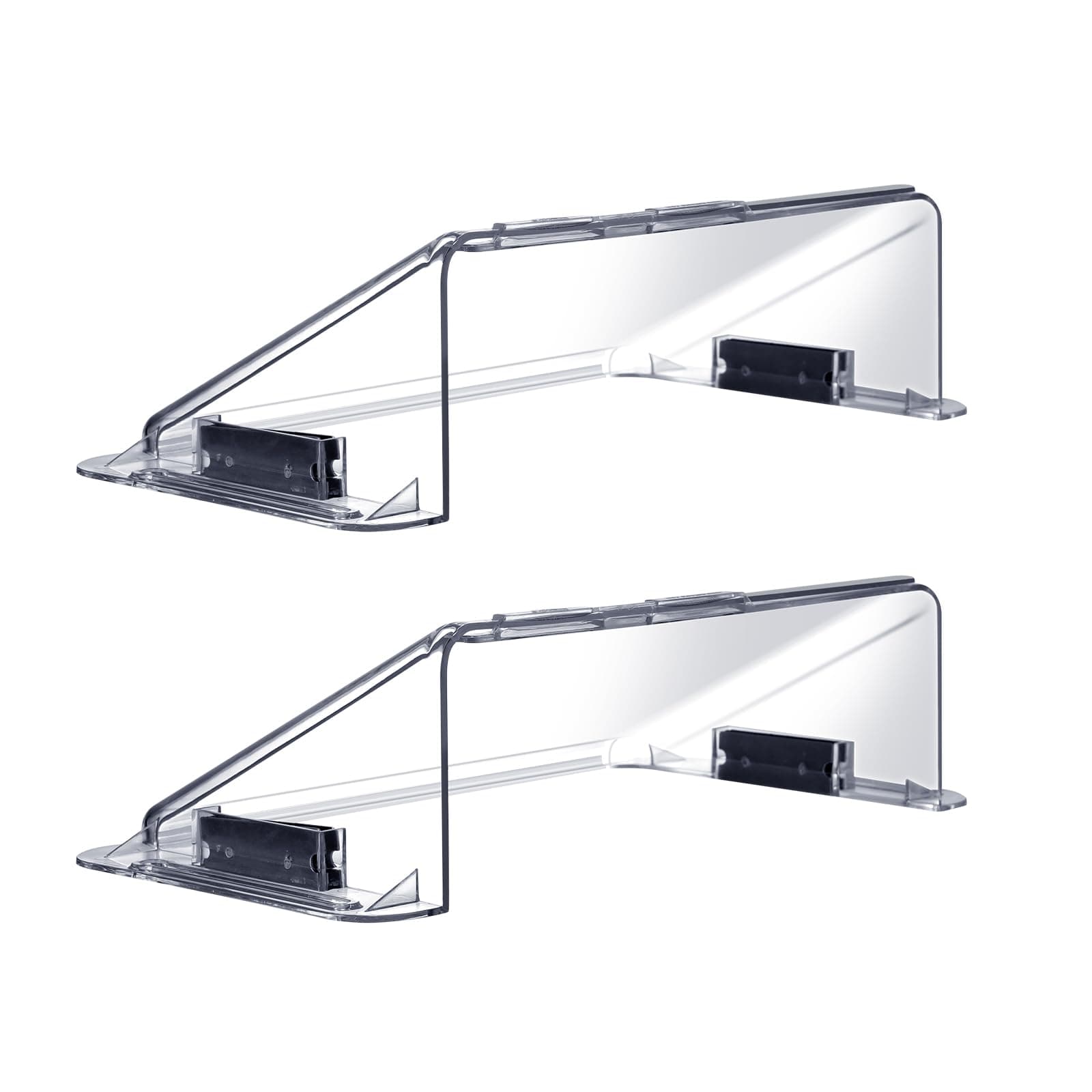 Adjustable Air Vent Deflector for AC,Ceiling, Wall, Floor, 9” to 14” Wide, Baseboard - Magnetic, Heat & Wind Blocker,Vent Covers for Central Conditioner, Heating, Refrigeration, Builder,2 Pack