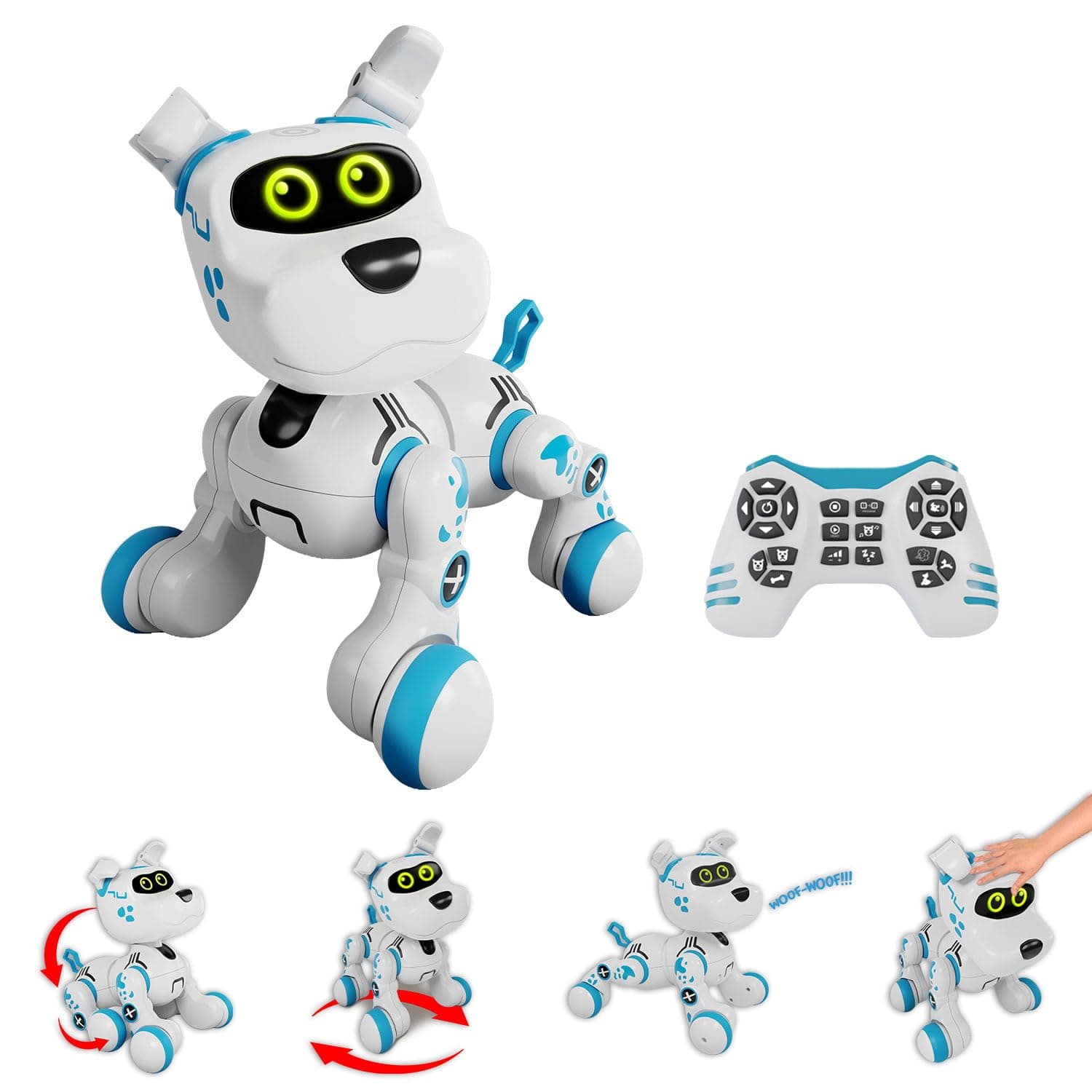 Xtrem Bots - Robot Dog Bobby | Remote Control Robo Dog | Robot Toy | Toy Robots | Robots For Kids | Robodog 5+ | Interactive Robotic | 5 Year Old Gifts
