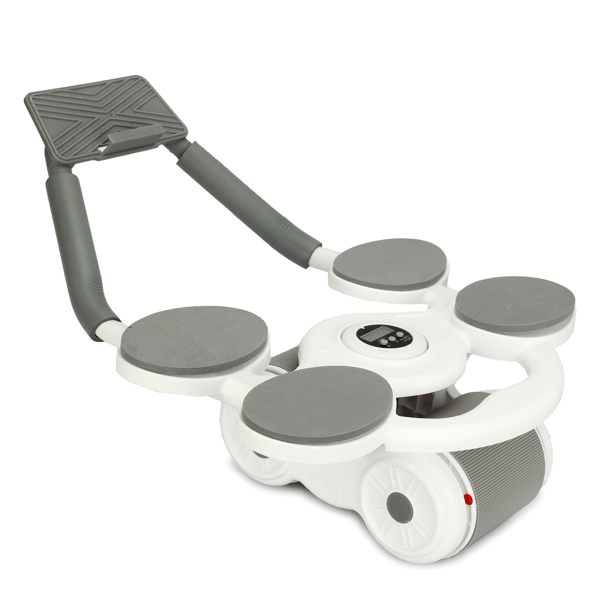 PRO KVH Ab Roller, Abs Workout Abdominal Exercise Rollers,Fitness Roller Exercise Wheel Workout Trainer Gym Home Fitness Equipment Mute Roller Arms Back,for Men Women