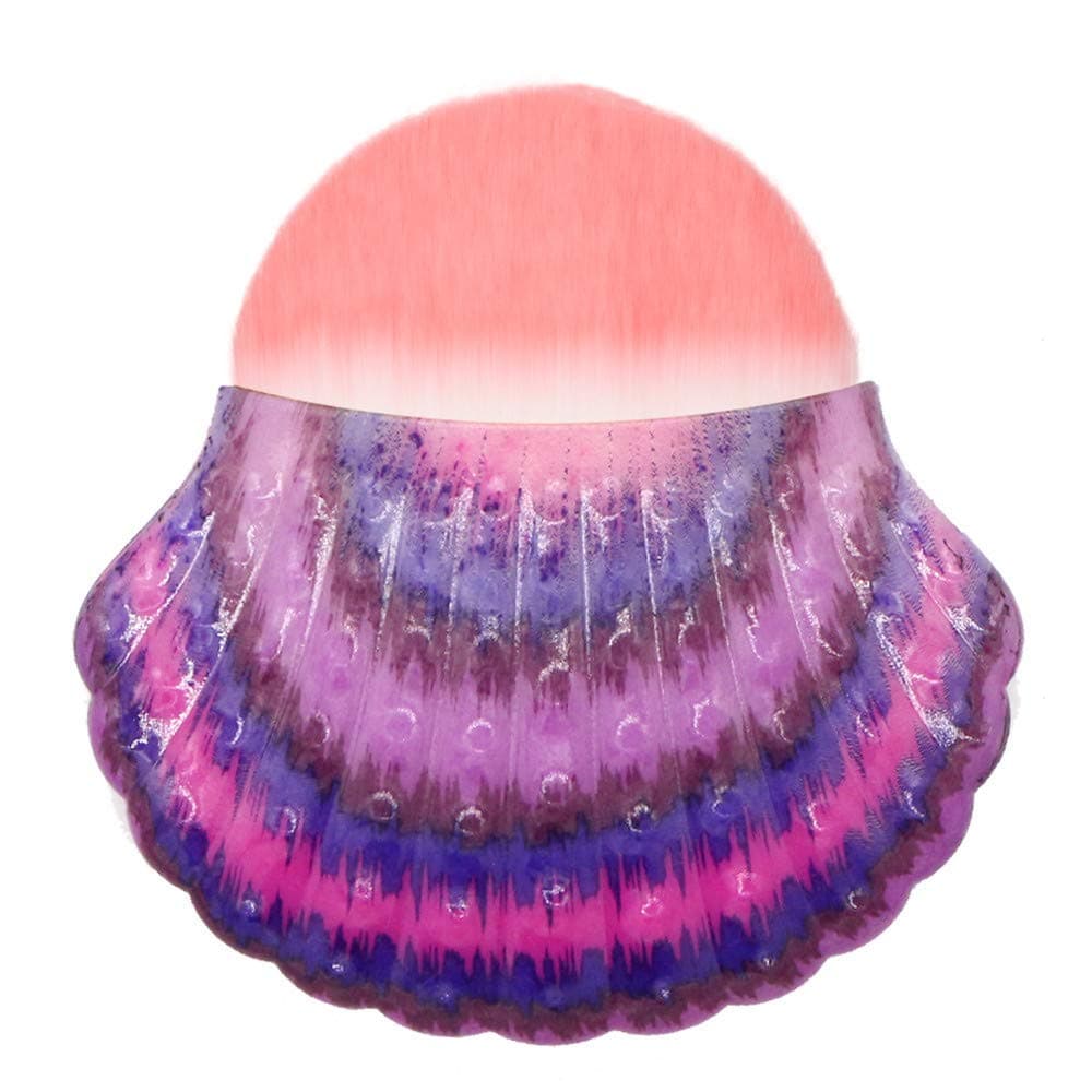 1PC Cosmetic Brush,Shell Shape Makeup Brush Fishtail Bottom Brush Powder Blush Cosmetic Brushes Tool by Eaylis