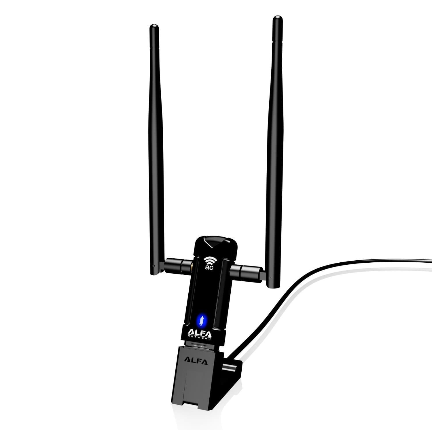 AWUS036AC – Network adapter – USB (WiFi, 2.4 – 5 GHz, 2 X Antennas)
