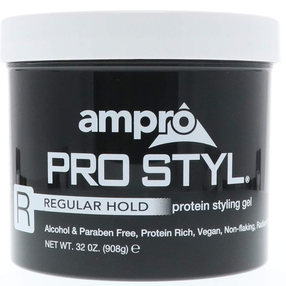 Pro Styl Regular Hold Protein Styling Gel 32 oz (Pack of 2)