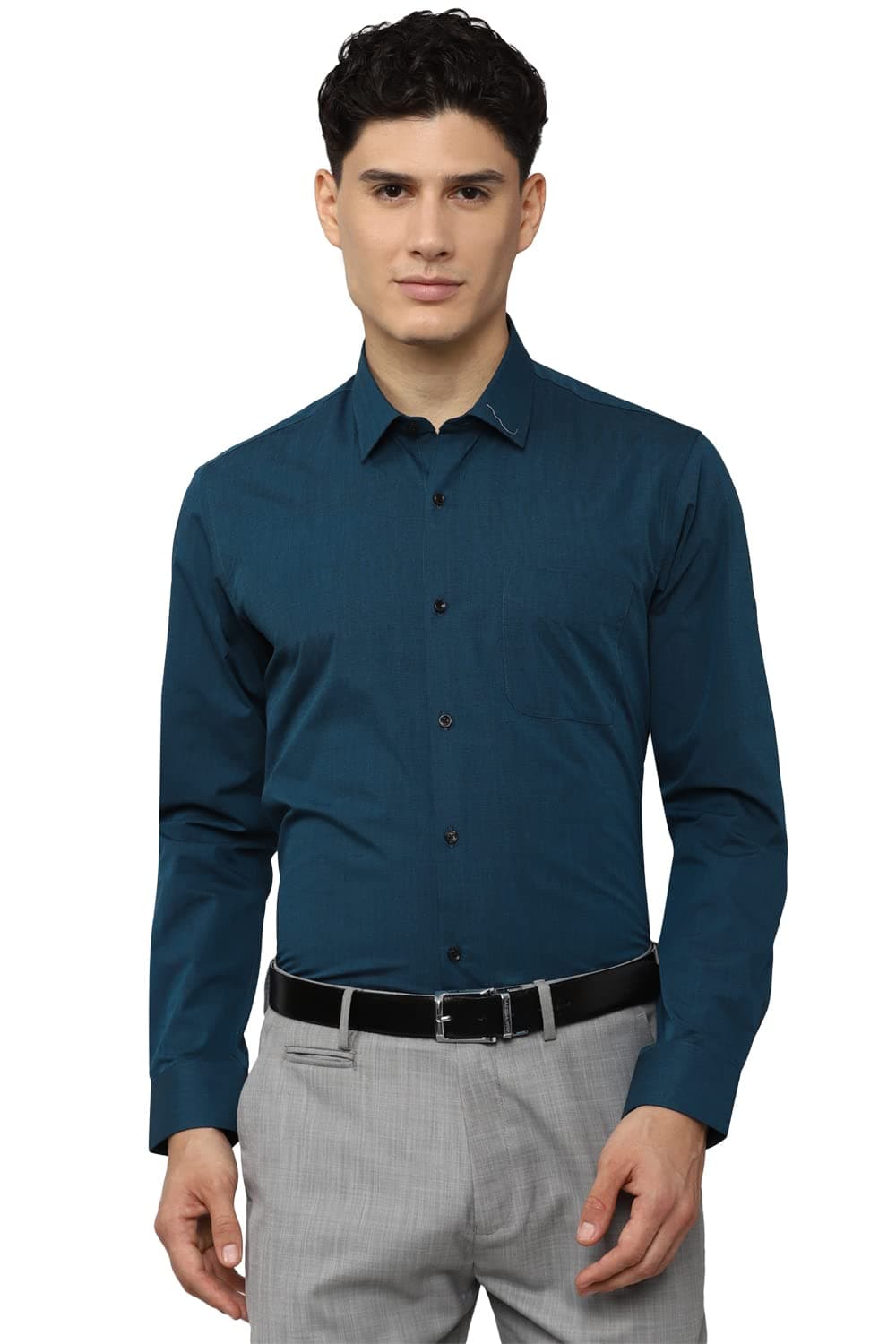Peter England Men's Regular Fit Shirt