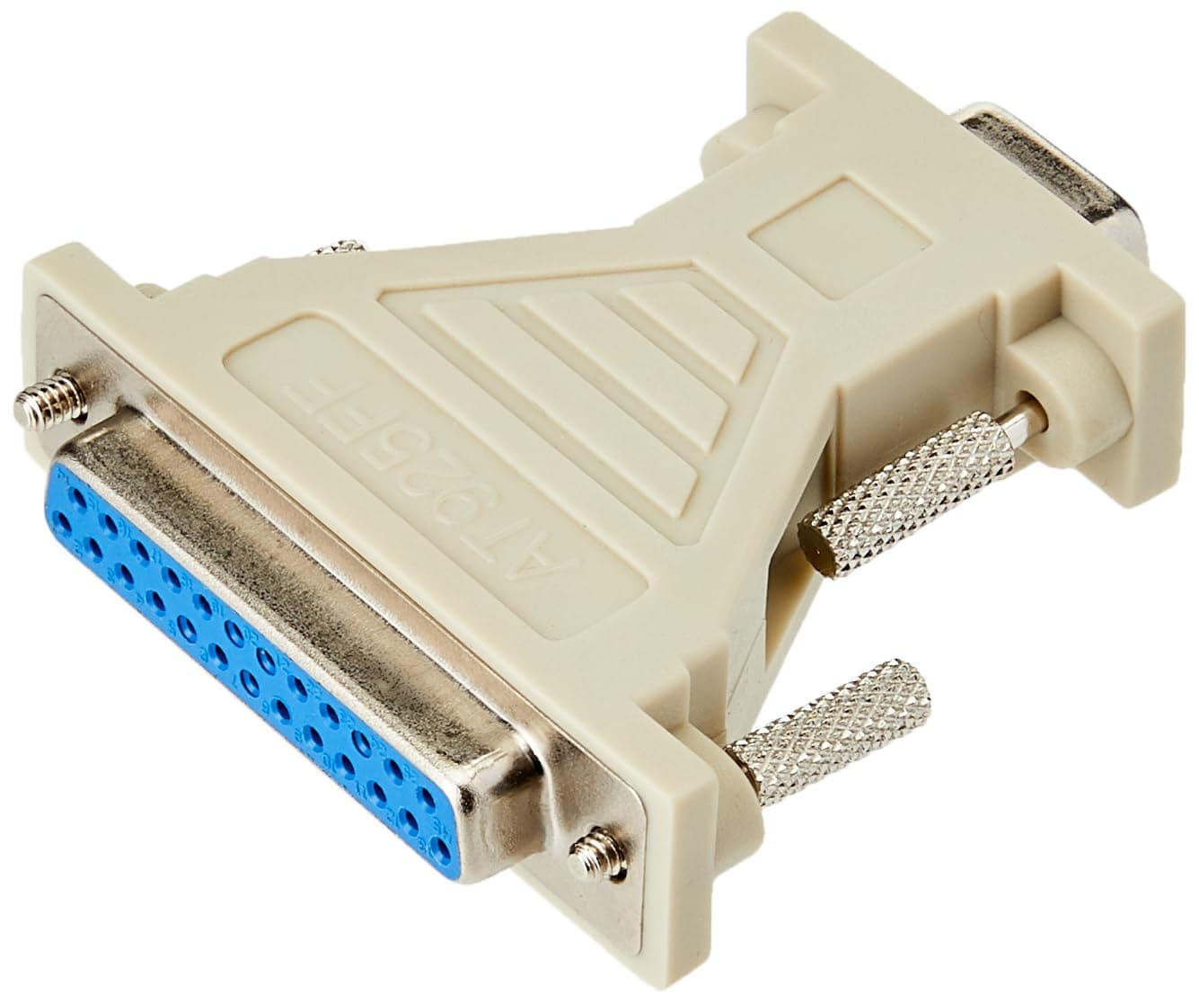 StarTech.com DB9 to DB25 Serial Cable Adapter - F/F - Serial adapter - DB-9 (F) to DB-25 (F) - AT925FF, Beige, 1 Count (Pack of 1)