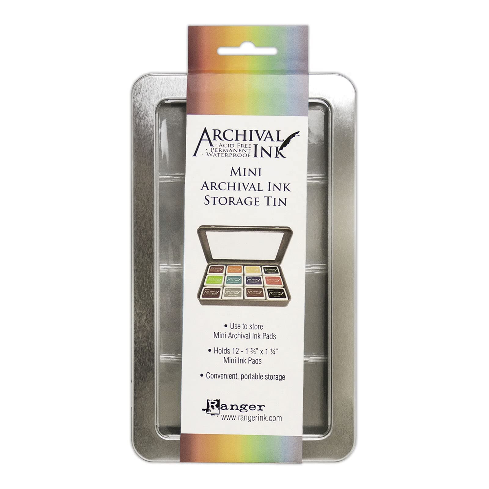 AIMA58434 Archival Mini Ink Storage Tin