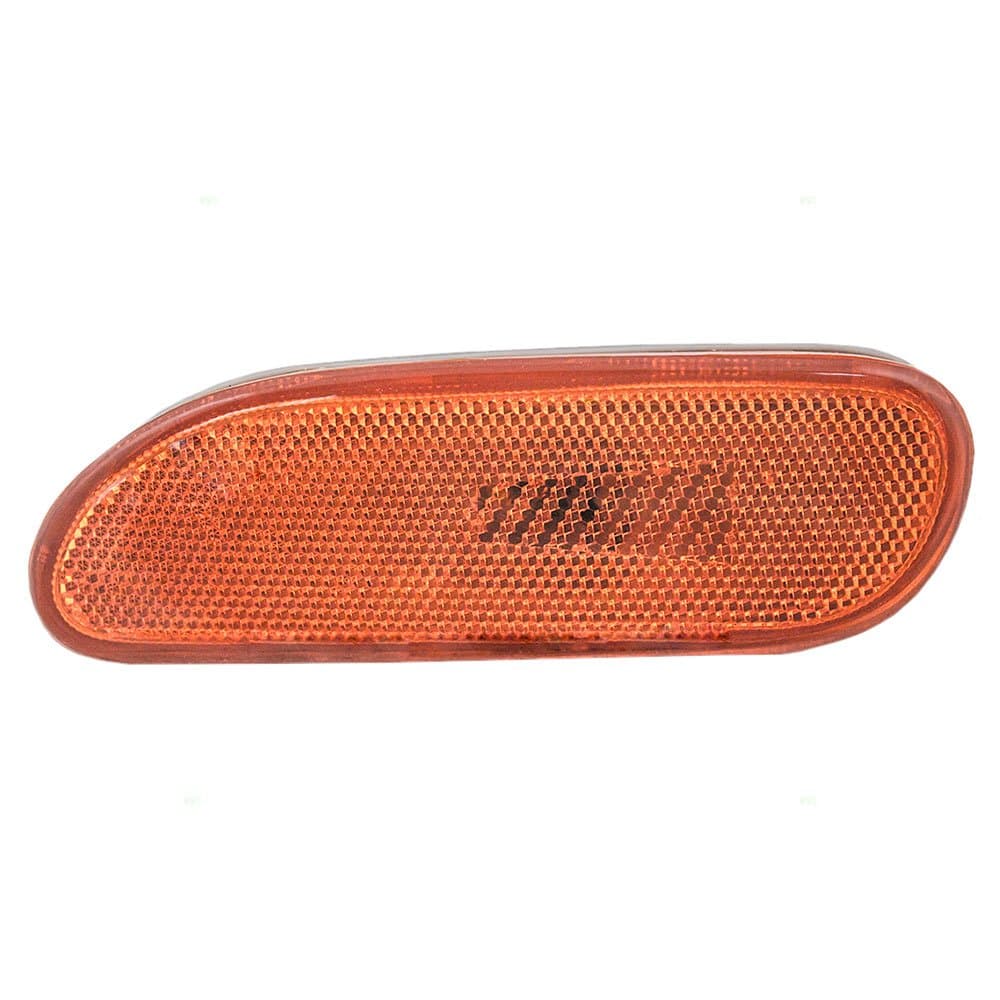 Brock Replacement Drivers Signal Side Marker Light Lamp Bumper Mounted Lens Compatible with 95-99 Eclipse MB882123
