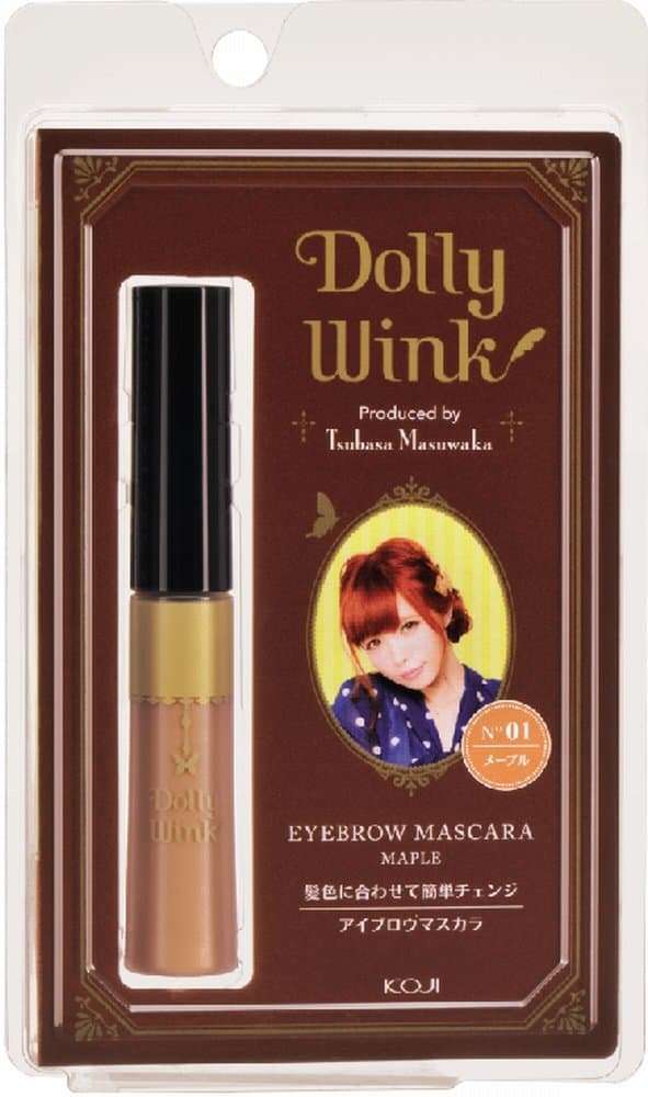 DOLLY WINK Koji Eyebrow Mascara, 01 Maple