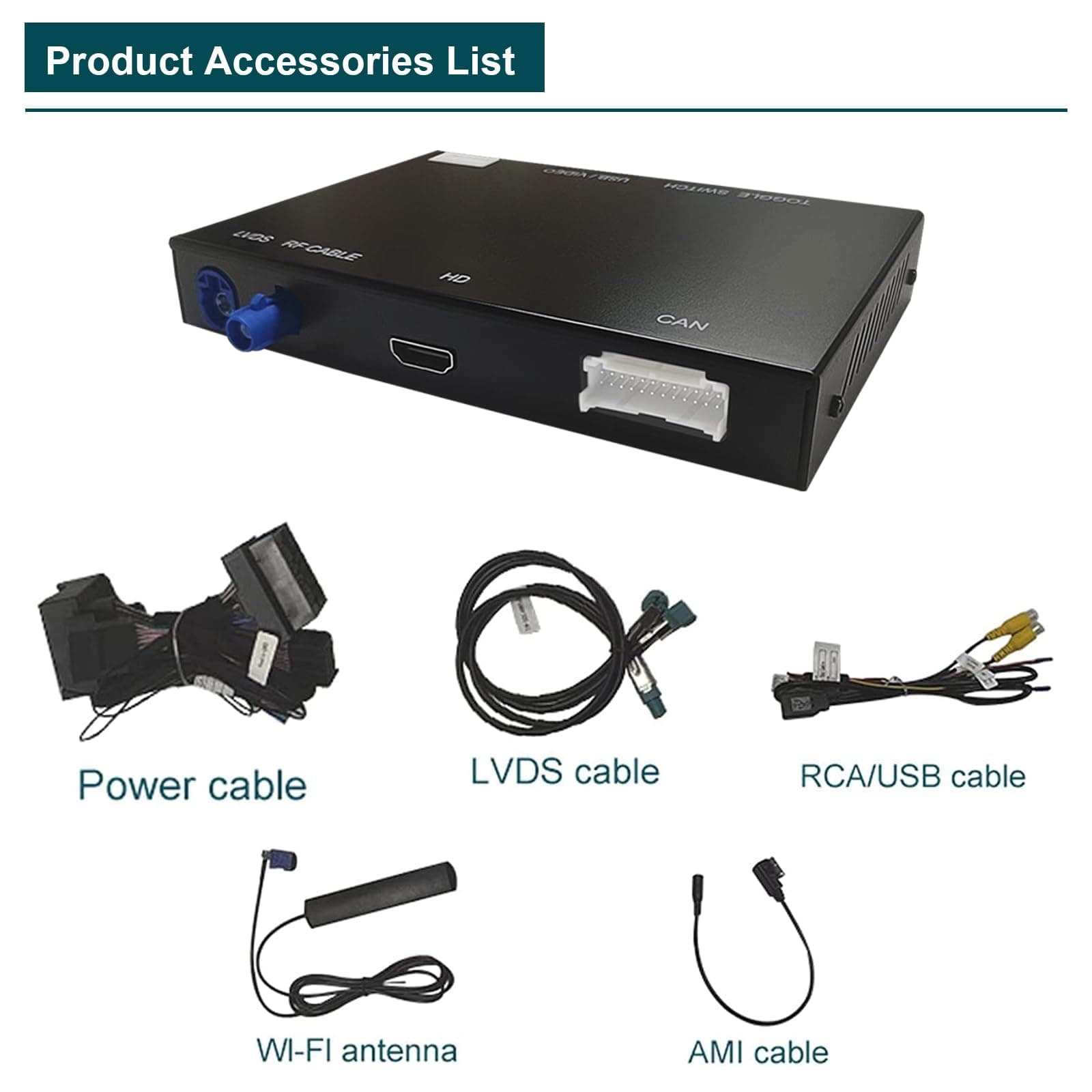 Ninetom Wireless CarPlay Android Auto Retrofit Kit for 2009-2017 Audi A4 A5 Q5 S4 S5 with 3GMMI, Support Mirror Link, Backup Camera, YouTube, Original Car Function