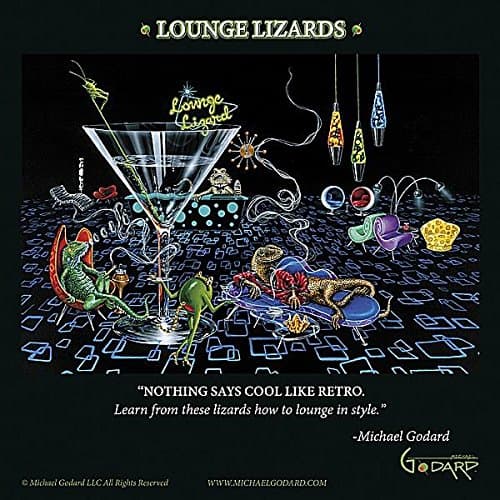 Michael Godard - Lounge Lizards Art Print