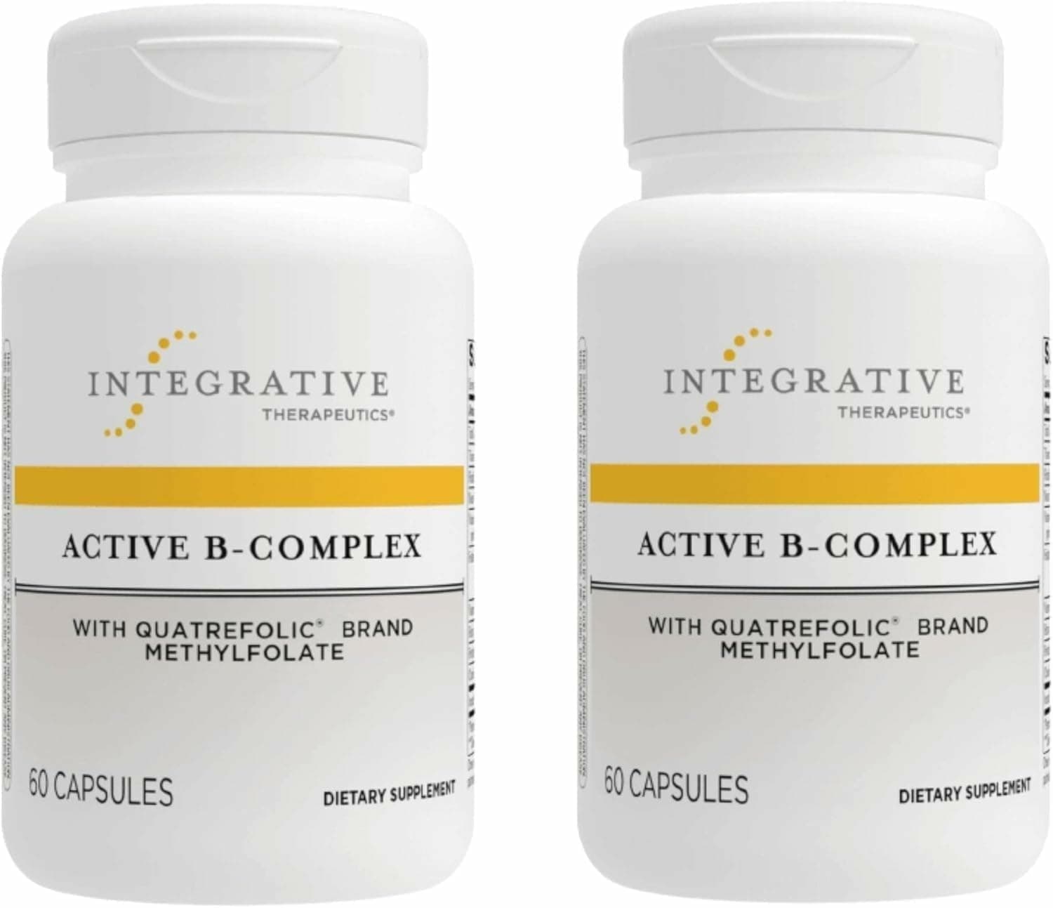 - Integrative Therapeutics Active B-Complex - with Choline and Methyfolate - Cellular Energy, Immune Function & Heart Health Support with Vitamins B2, B6 & B12*- Gluten-Free - 120 Capsules (60 Servings)