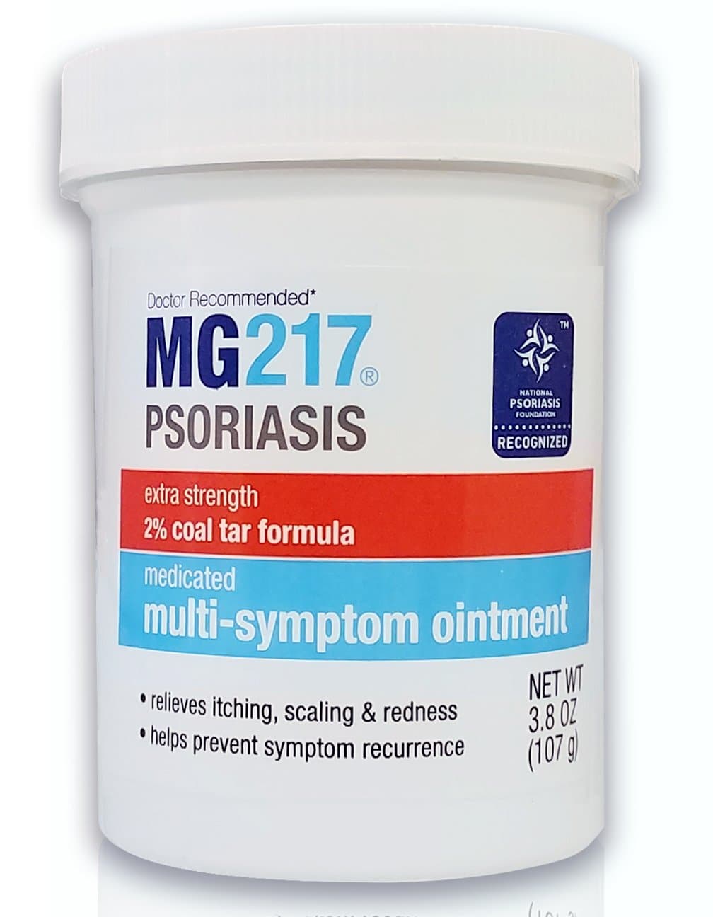 MG217 Psoriasis Medicated Conditioning 2% Coal Tar Multi-Symptom Ointment (3.8oz)