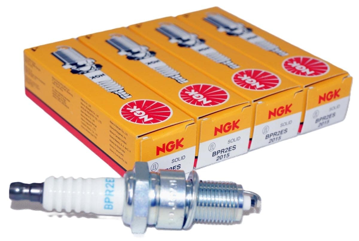 NGK 2015 Solid Standard Spark Plug BPR2ES - 4-Pack
