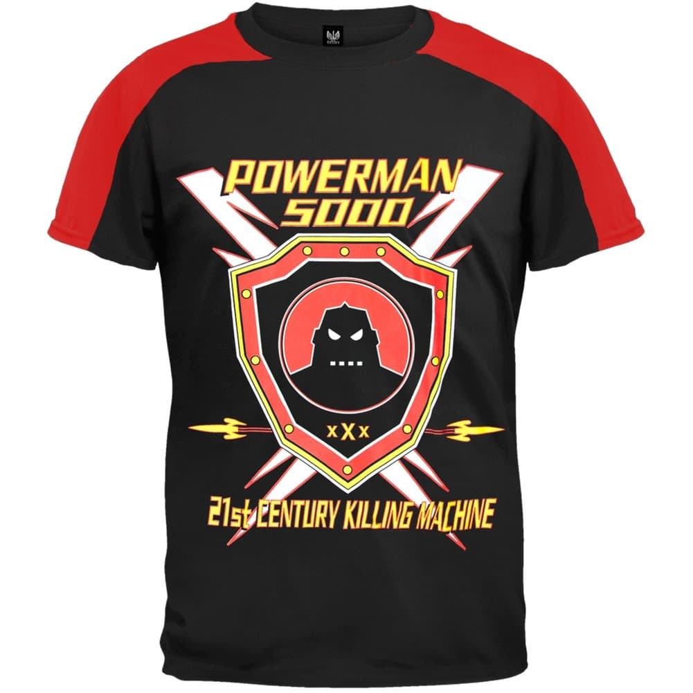 Powerman 5000 - Shield - Baseball T-Shirt