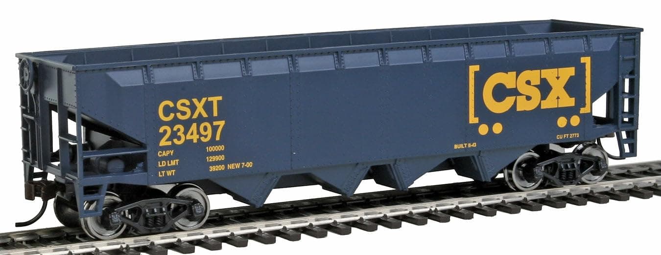 HO Scale Model Offset Hopper CSX, Model:931-1425