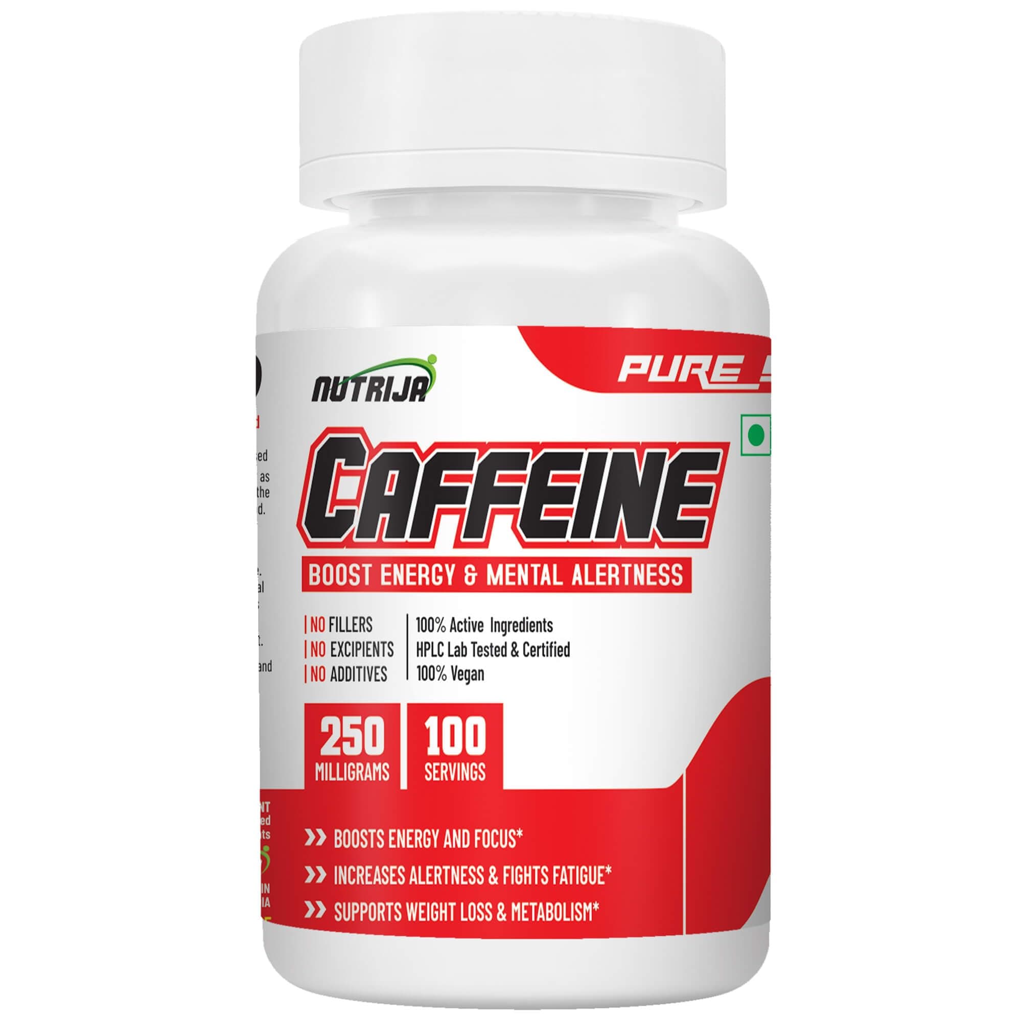 Caffeine Powder Pre Workout Supplement - 100 Servings (Mango)