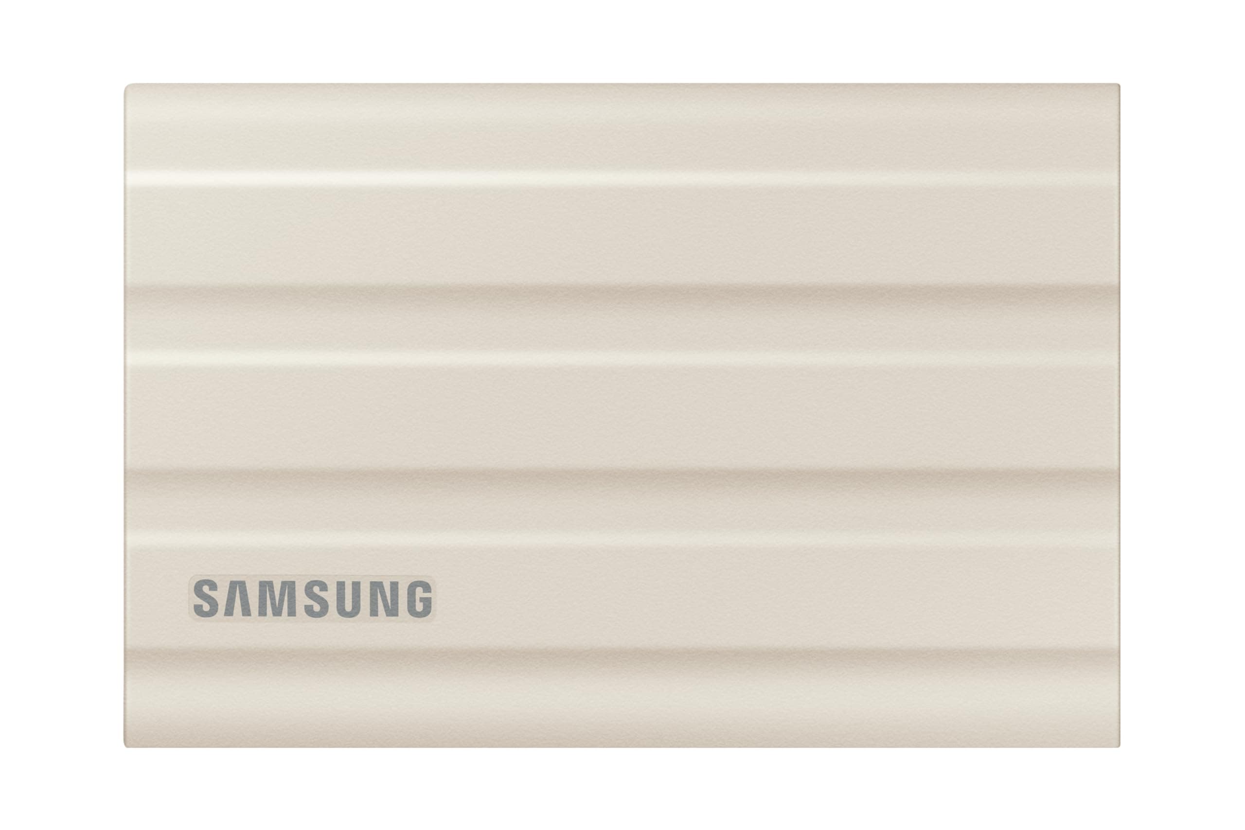 Samsung T7 Shield 2TB USB 3.2 Gen 2 (10Gbps) IP65 Rated Speed Up to 1050MB/s External Solid State Drive (Portable SSD), Beige (MU-PE2T0K)