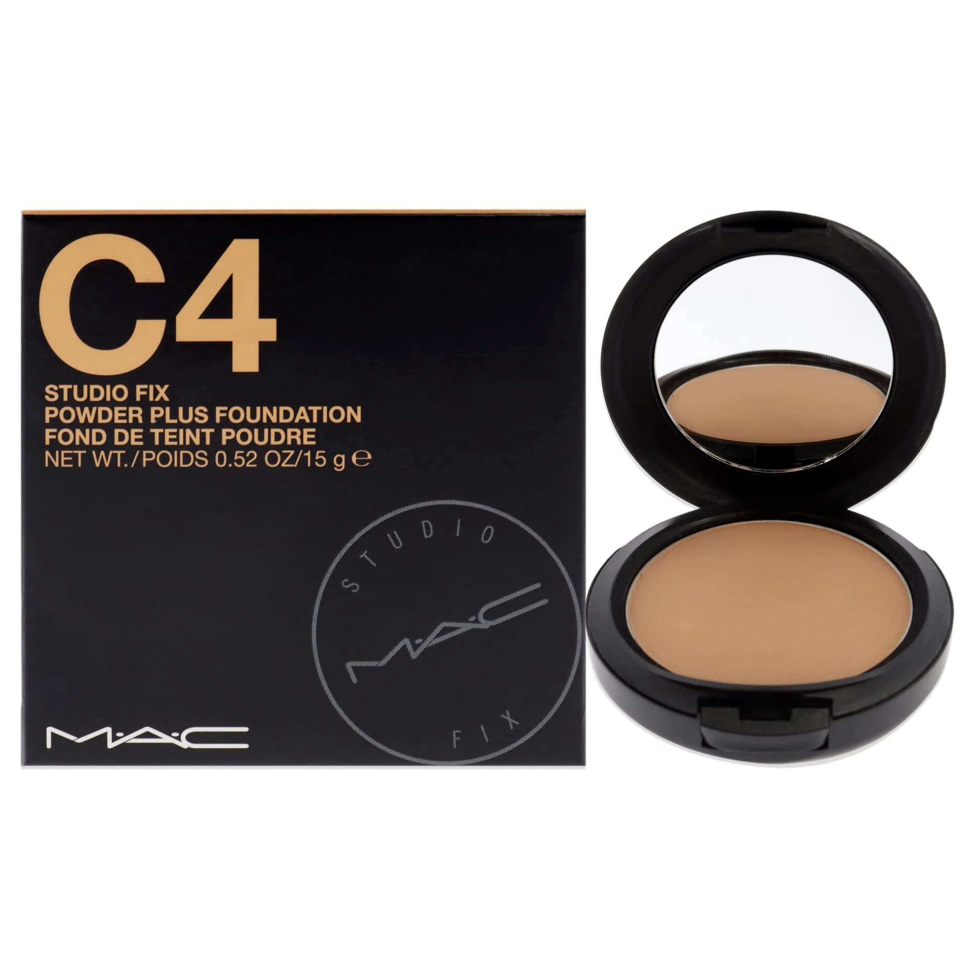 MAC Studio Fix Powder Plus Foundation C4, Multi, 0.52 Ounce (JL69060225)