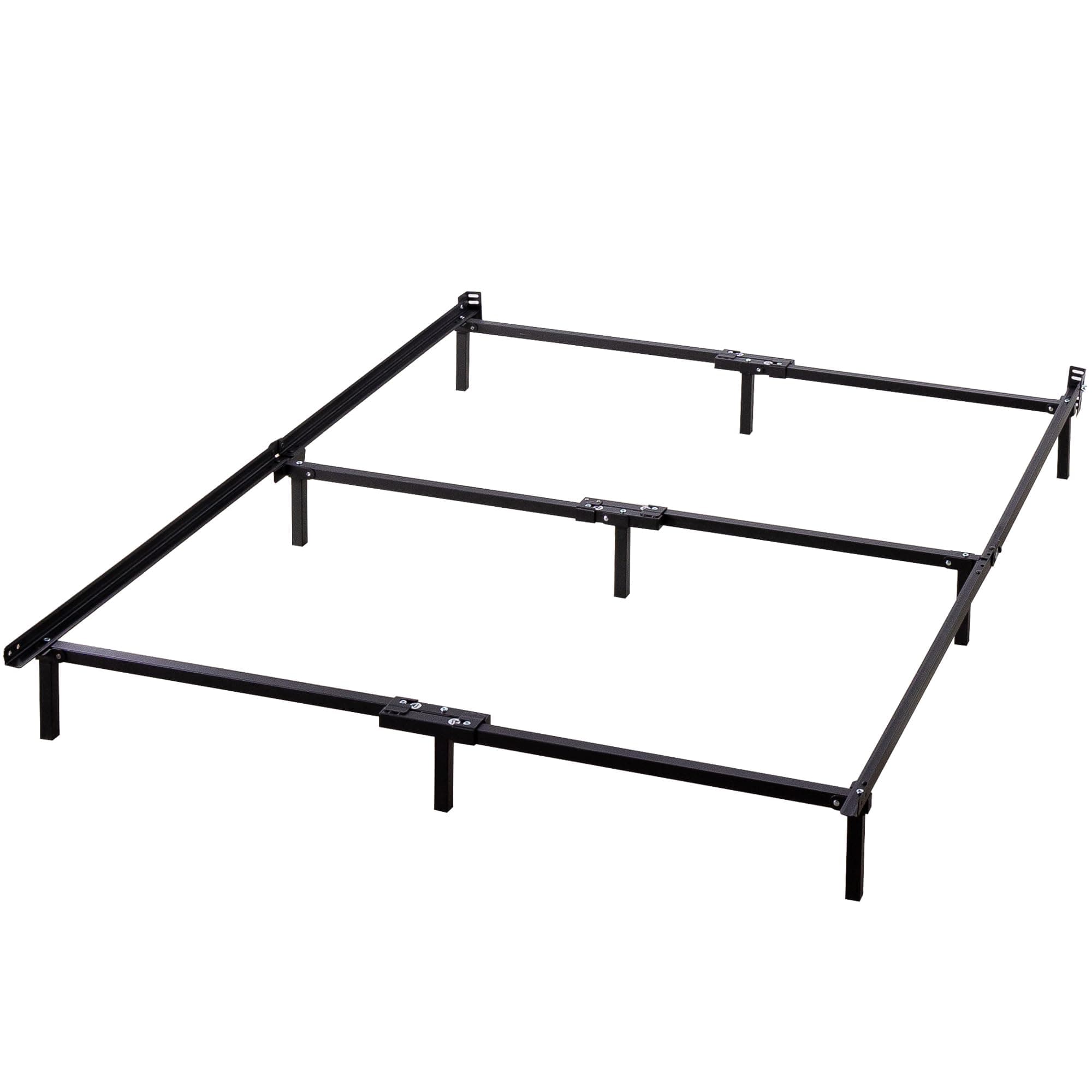 Zinus Bed Frame, Steel, Black, King