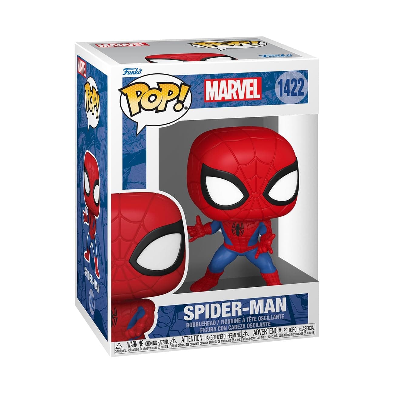 Funko Pop! Marvel: Marvel NC - Spider-Man - Marvel Comics - Collectable Vinyl Figure - Gift Idea - Official Merchandise - Toys for Kids & Adults - Comic Books Fans - Model Figure for Collectors