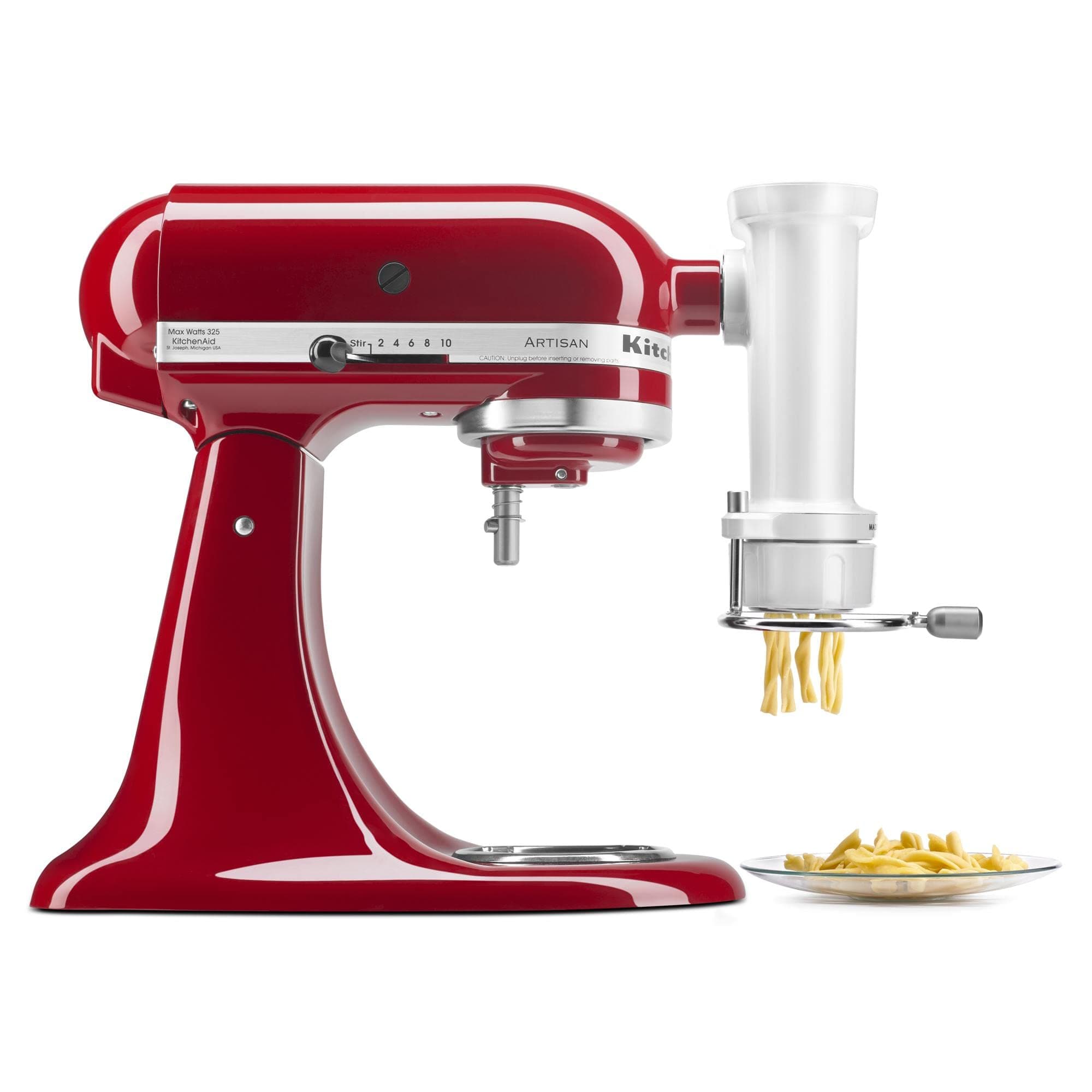 KitchenAid KSMPEXTA Gourmet Pasta Press, White