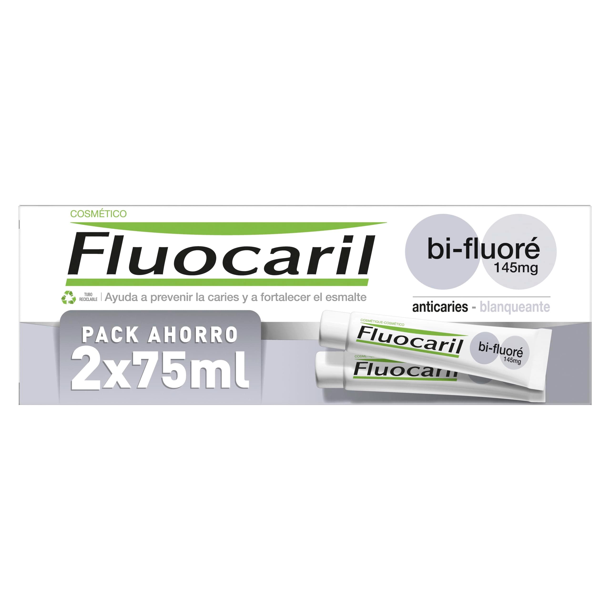 Bi-Fluorinated Whiteness Toothpaste 2 X 75Ml