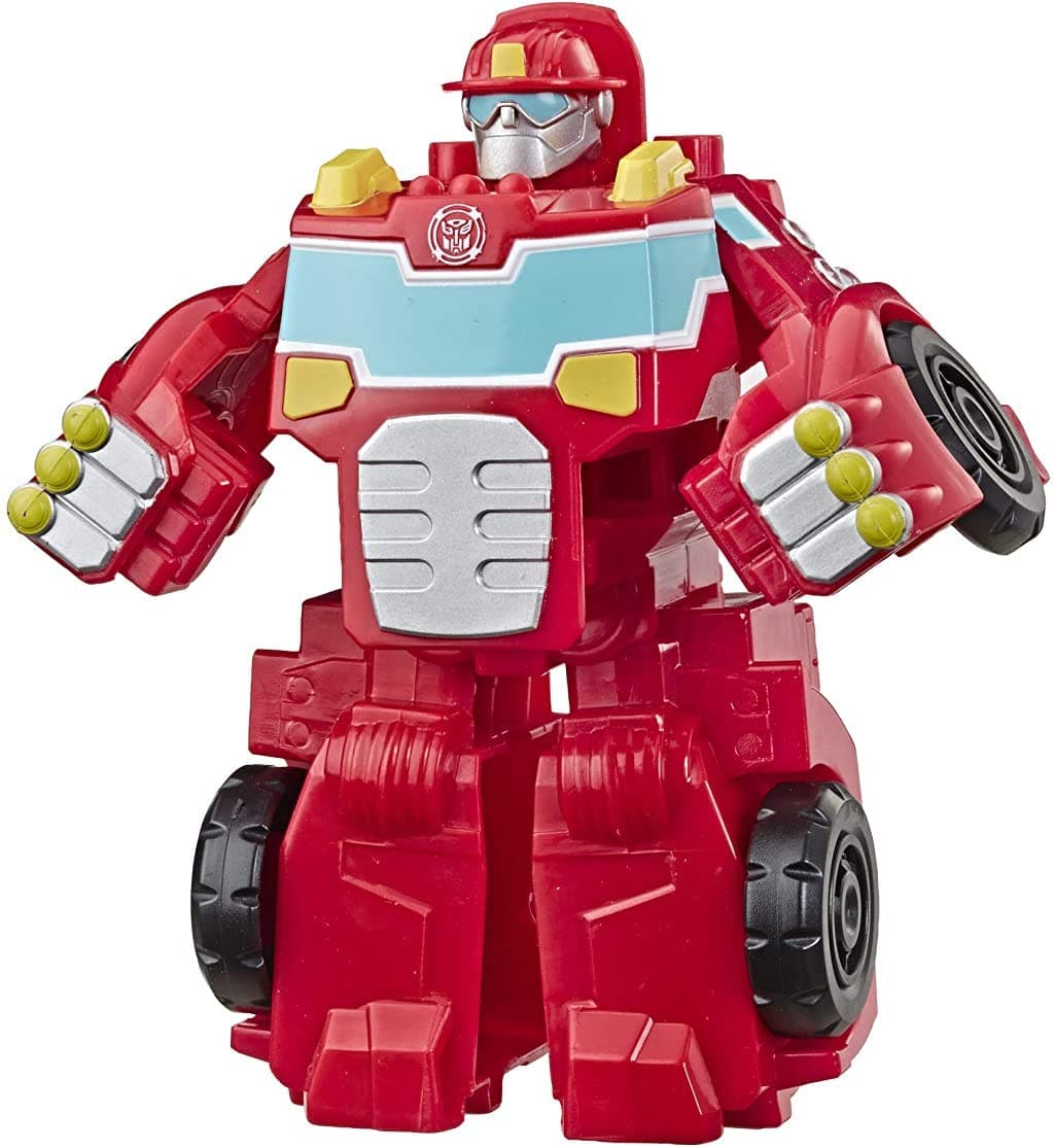 Transformers Playskool Heroes Rescue Bots Academy Heatwave The Fire-Bot Converting Toy, 4.5" Action Figure, Toys for Kids Ages 3 & Up