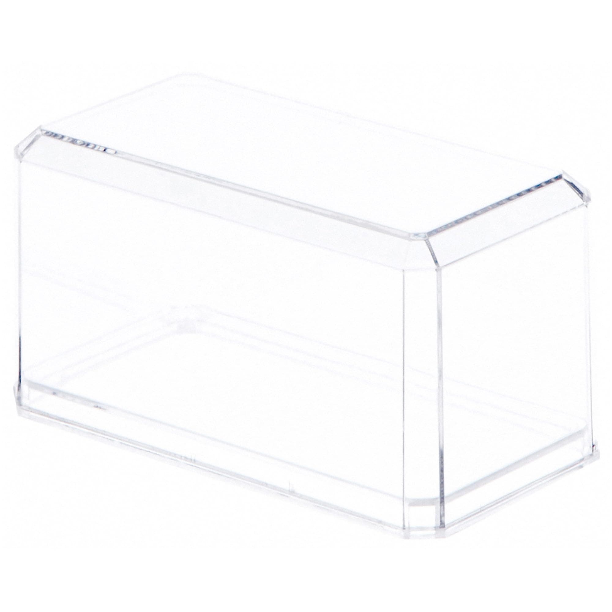 164C Clear Plastic Display Case for 1:64 Scale Cars, 3.5" W x 1.625" D x 1.75" H (Mailer Box)
