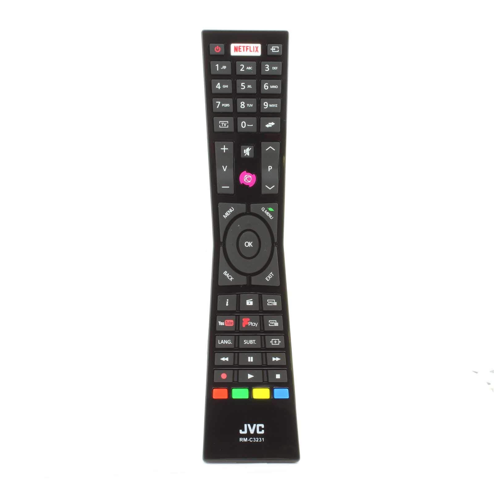 Genuine RM-C3231 Remote Control for JVC SMART 4K LED TV RMC3231 LT-32C670 LT-32C661 LT-24C660 LT-24C661 LT-32C660