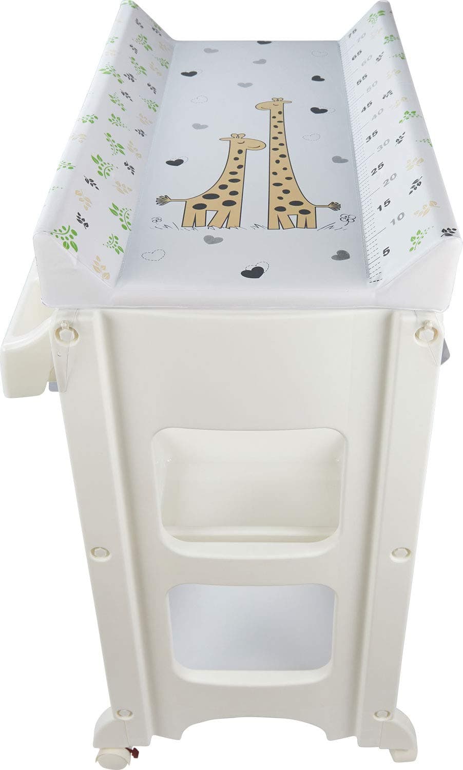IB-Style - Changing Table and Bath | 7 Decors | Baby Storage Bath | tub Unit - "Metric Giraffe Colors"