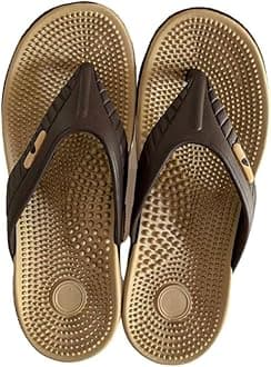 LifebalanceComfortable Foot Massage Slipper with Arch Support for Pain Relief, Orthopedic Slippers