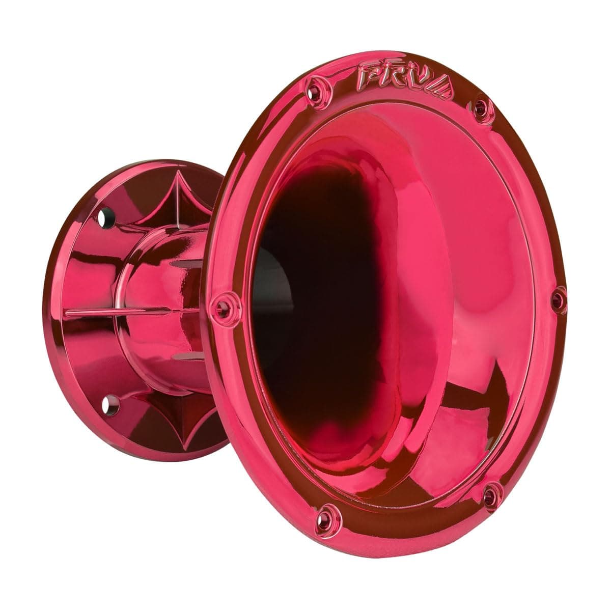 PRV AUDIO 2 Inch Exit Horn Waveguide WGP14-50 PINK CR for Bolt On Compression Drivers - UV Resistant Chrome Finish Driver Guide - Pink Chrome Color (Single)