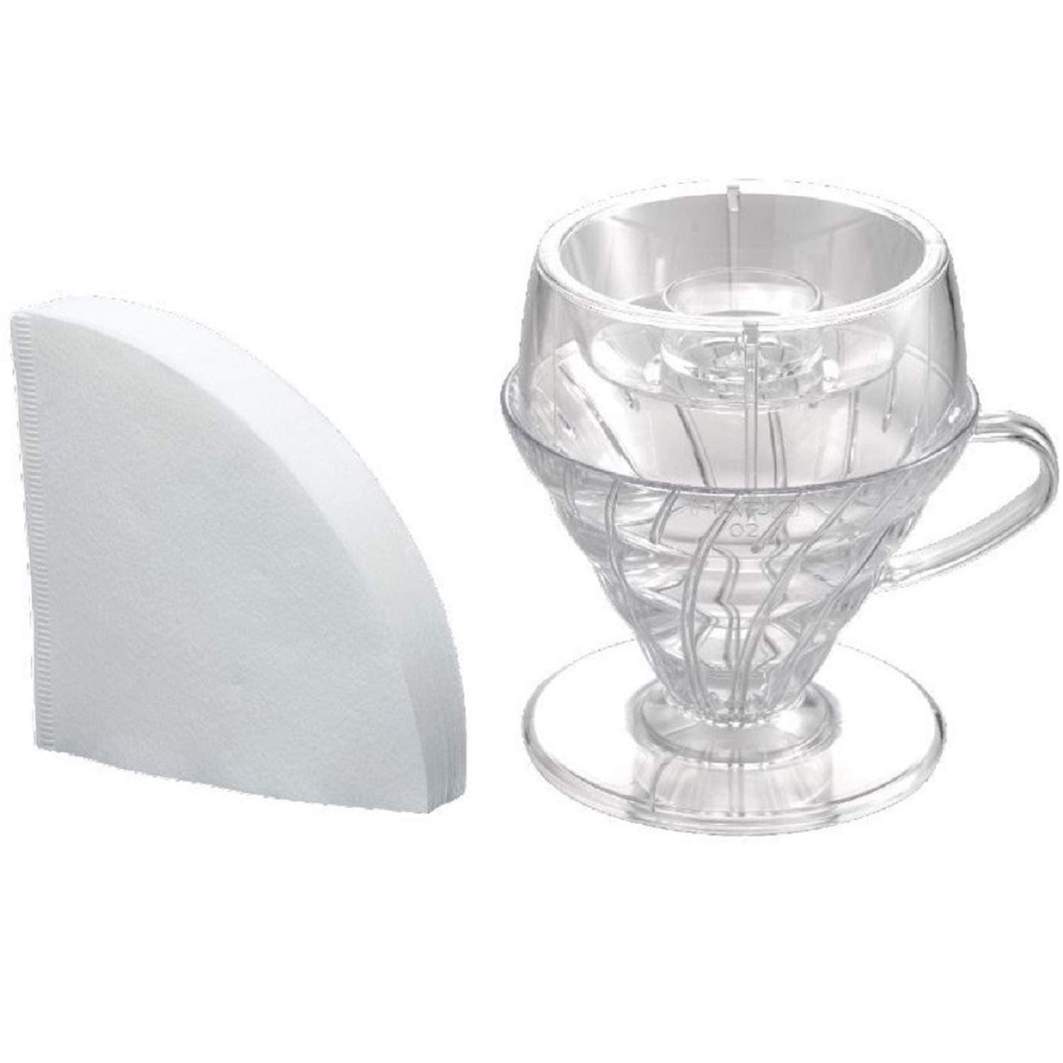 V60 Drip-Assist Set, Size 02, Clear