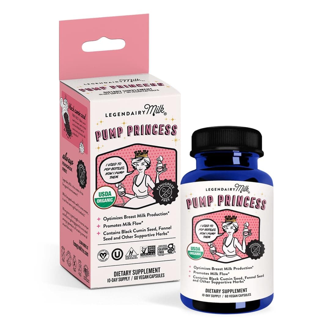 Legendairy Milk, Pump Princess, 60 Vegan Capsules