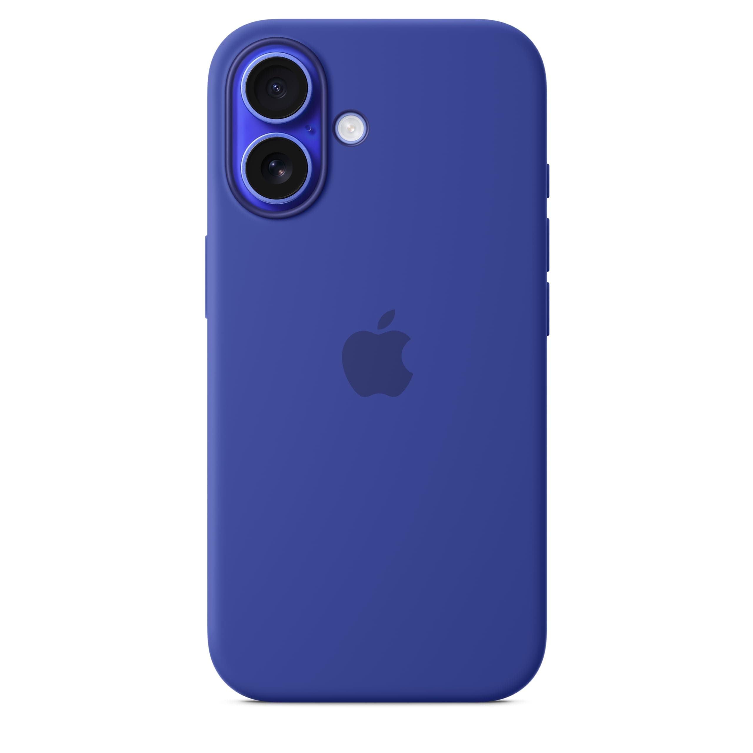 Apple iPhone 16 Silicone Case with MagSafe and Camera Control: Lightweight Phone Case, Wireless Charging Compatible, Smooth Matte Finish; Ultramarine