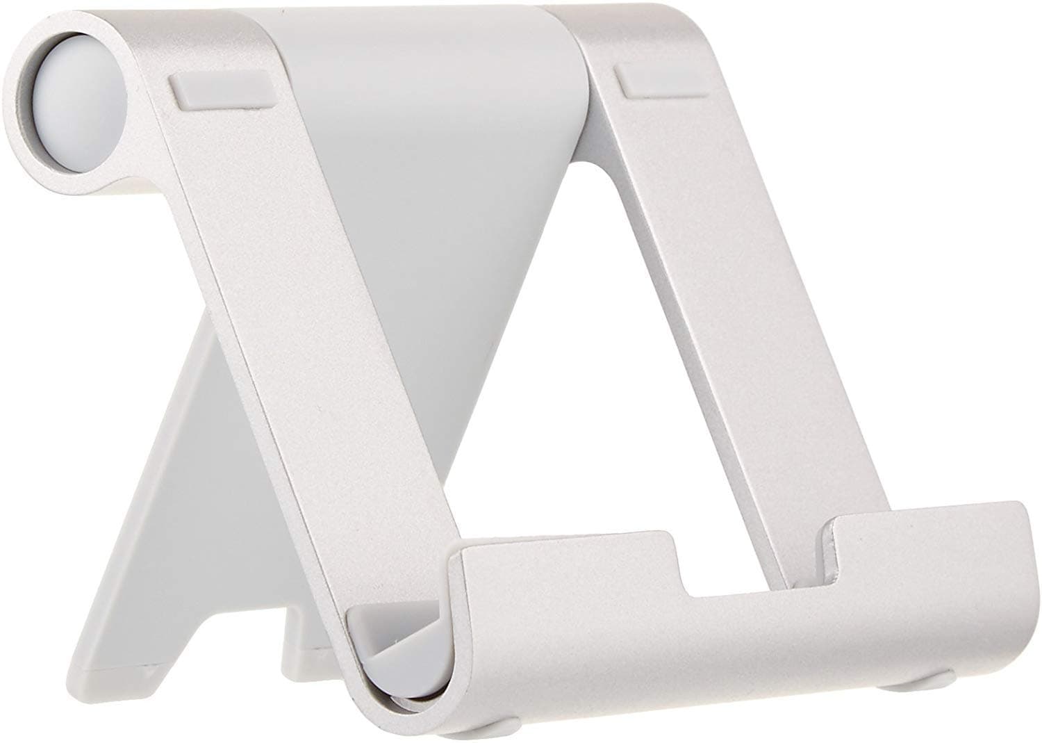 Multi-Angle Portable Stand for iPad Tablet, E-reader and Phone - Silver