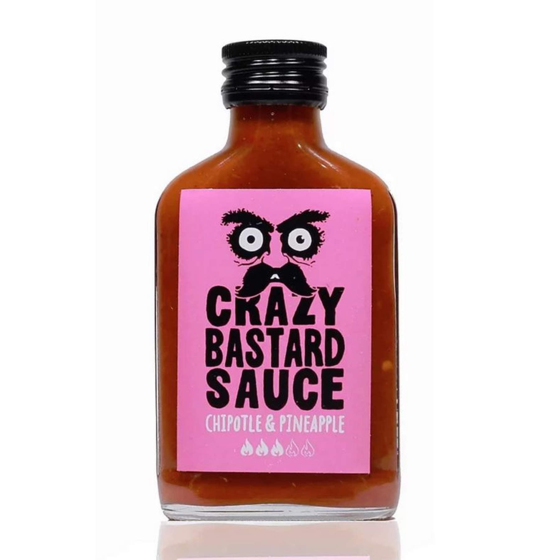 Crazy BastardChipotle & Pineapple Hot Sauce- 100ml