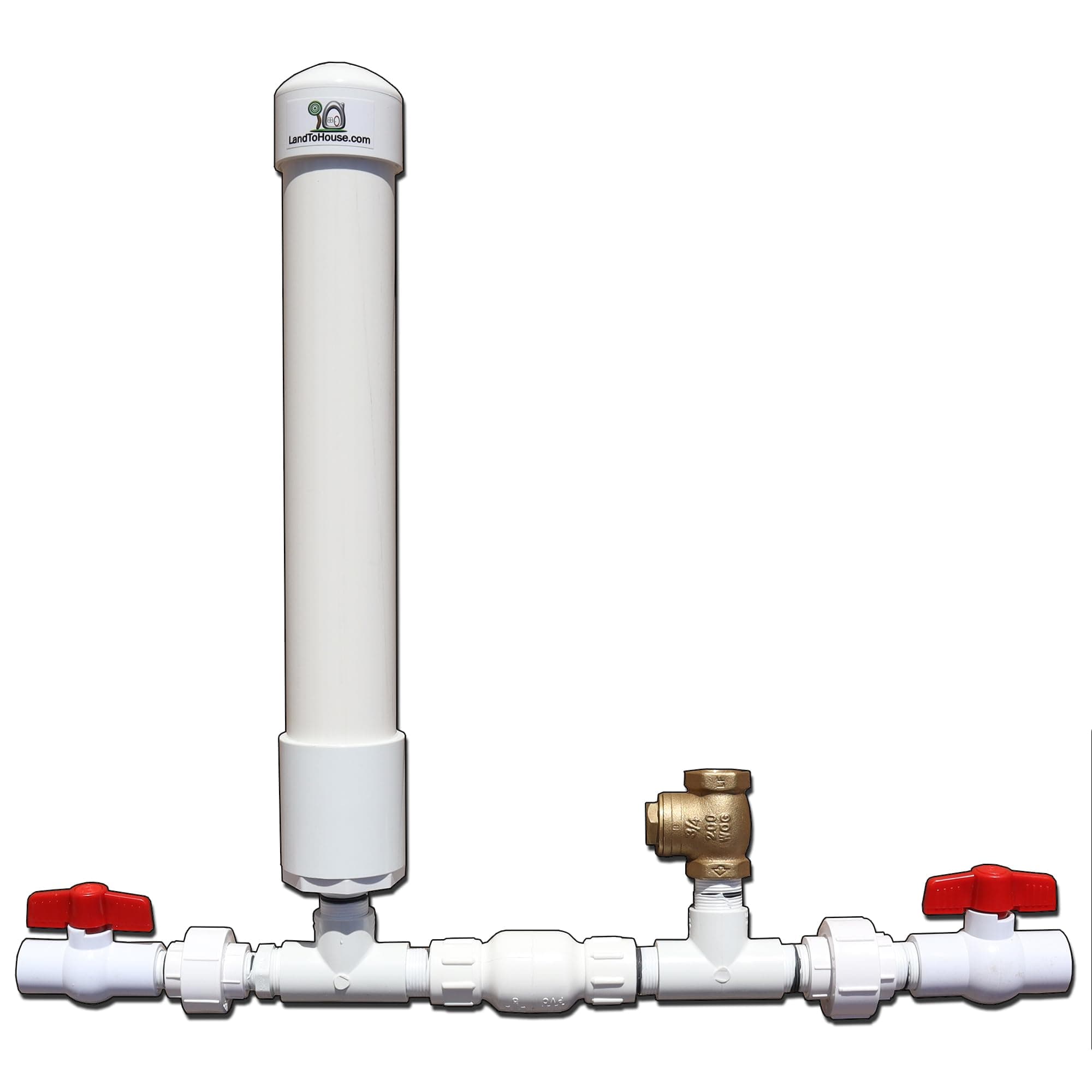 Hydraulic Ram Pump 3/4" (Small) Pump Water Off Grid from Creeks and Streams without Fuel or Electricity