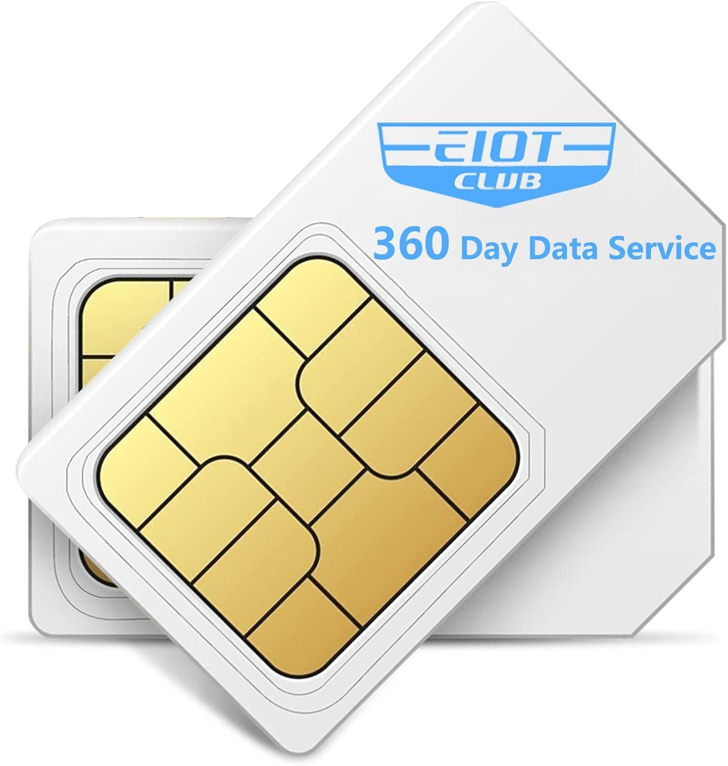 Data SIM Card for 360 Days - Compatible with USA Nationwide Networks for Unlocked Security Solar and Hunting Trail Game Cameras IoT Device(USA Coverage, Triple Cut 3-in-1)