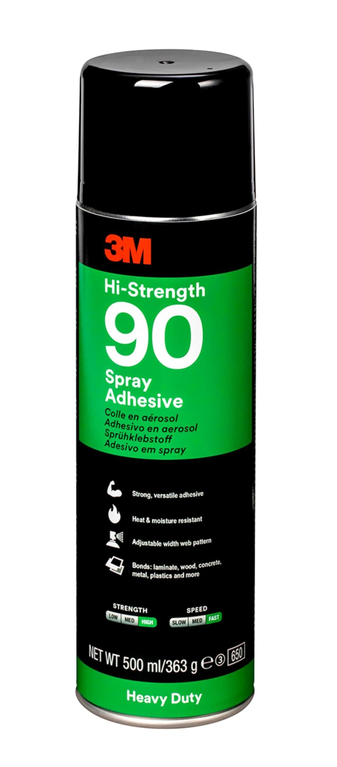 3M Spray90 High Strength Adhesive, 500 ml