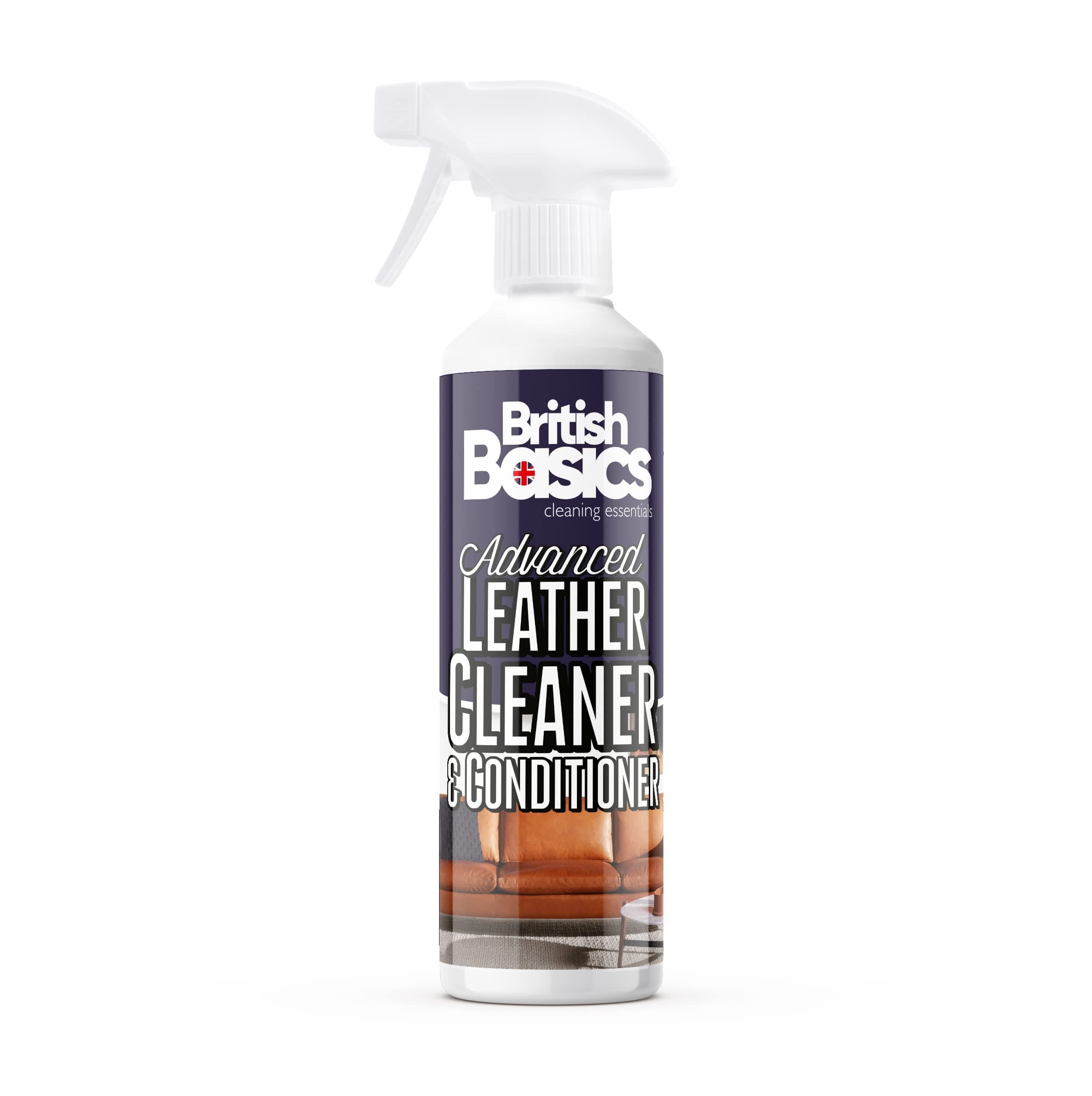 Leather Cleaner and Conditioner 500ml Clear