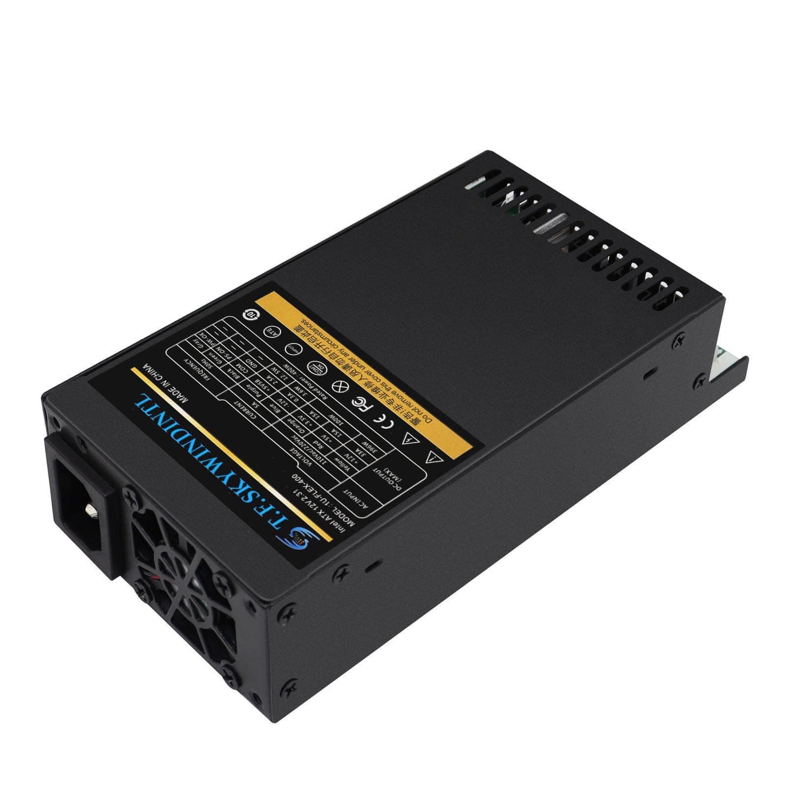 400W Power Supply Flex ATX Fully Modular PSU Full Voltage 90V-264V Computer Supplies for Gaming Server Desktop