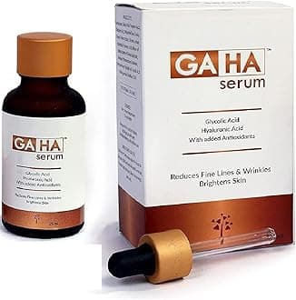 - TRIKONA PHARMA Gaha Anti-Aging Face Serum With Added Antioxidants, Reduces Fine Lines & Wrinkles And Brightening Skin, (25Ml)