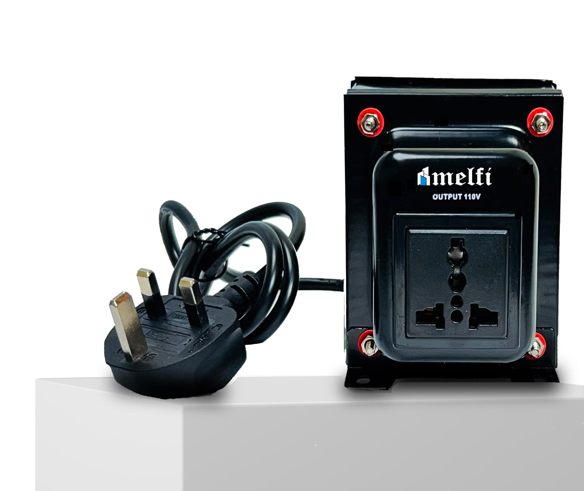 Melfi™ 1500 Watt Step Down Transformer. 220 Volt to 110 Volt Voltage Power Converter