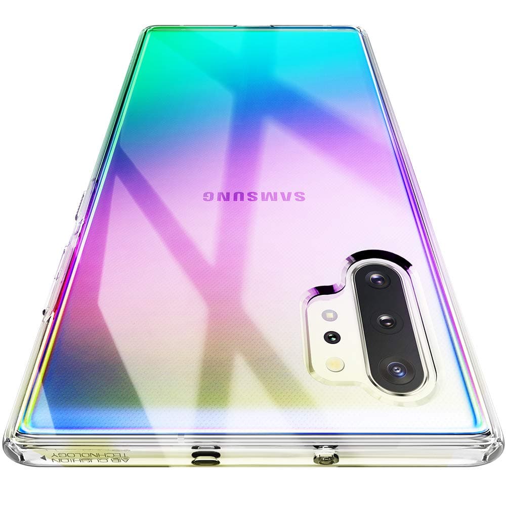Spigen Liquid Crystal Works with Samsung Galaxy Note 10 Plus Case - Crystal Clear